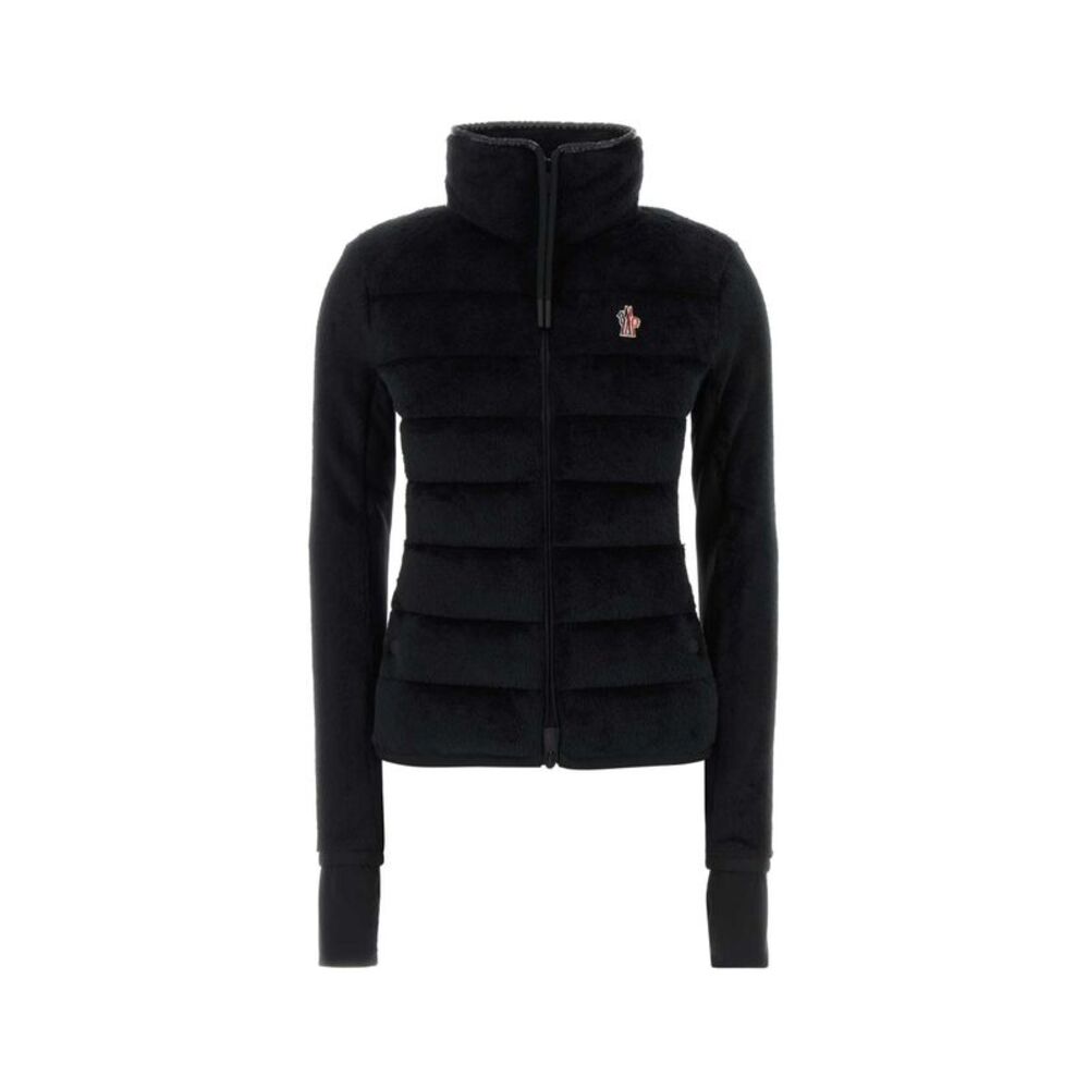 Moncler Grenoble Women Black Pile Jacket